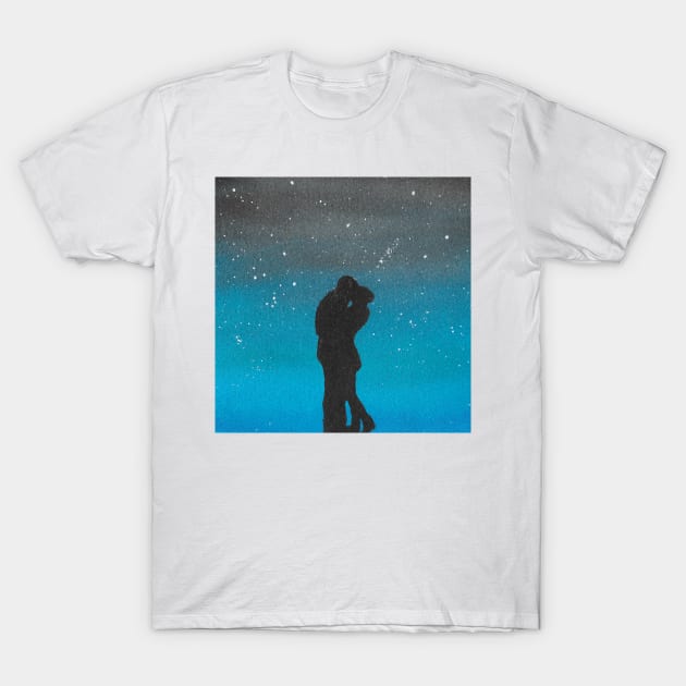 The Kiss T-Shirt by RosanneCreates